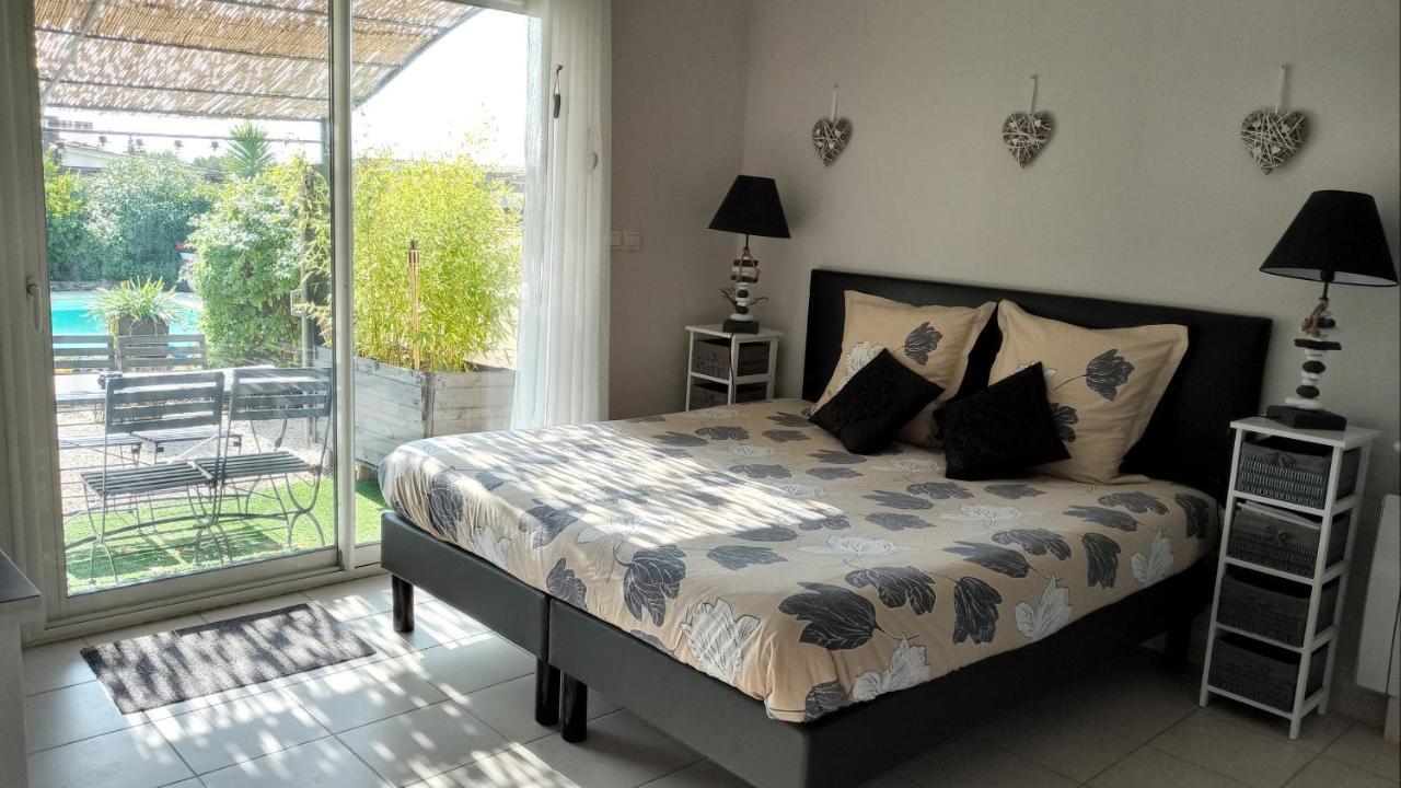 Les Coronilles Bed & Breakfast Beaucaire  Exterior foto
